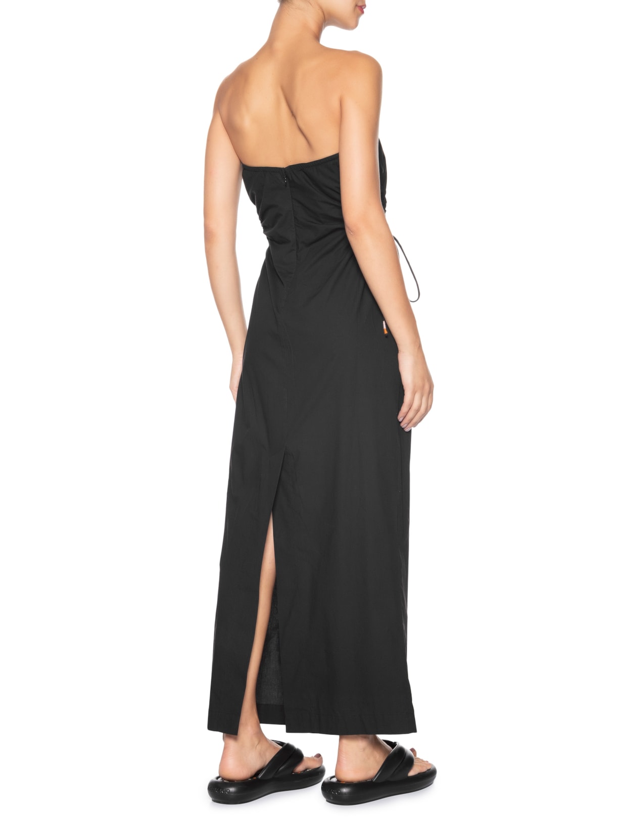 Vestido Cutwork Araraquara Preto Farm