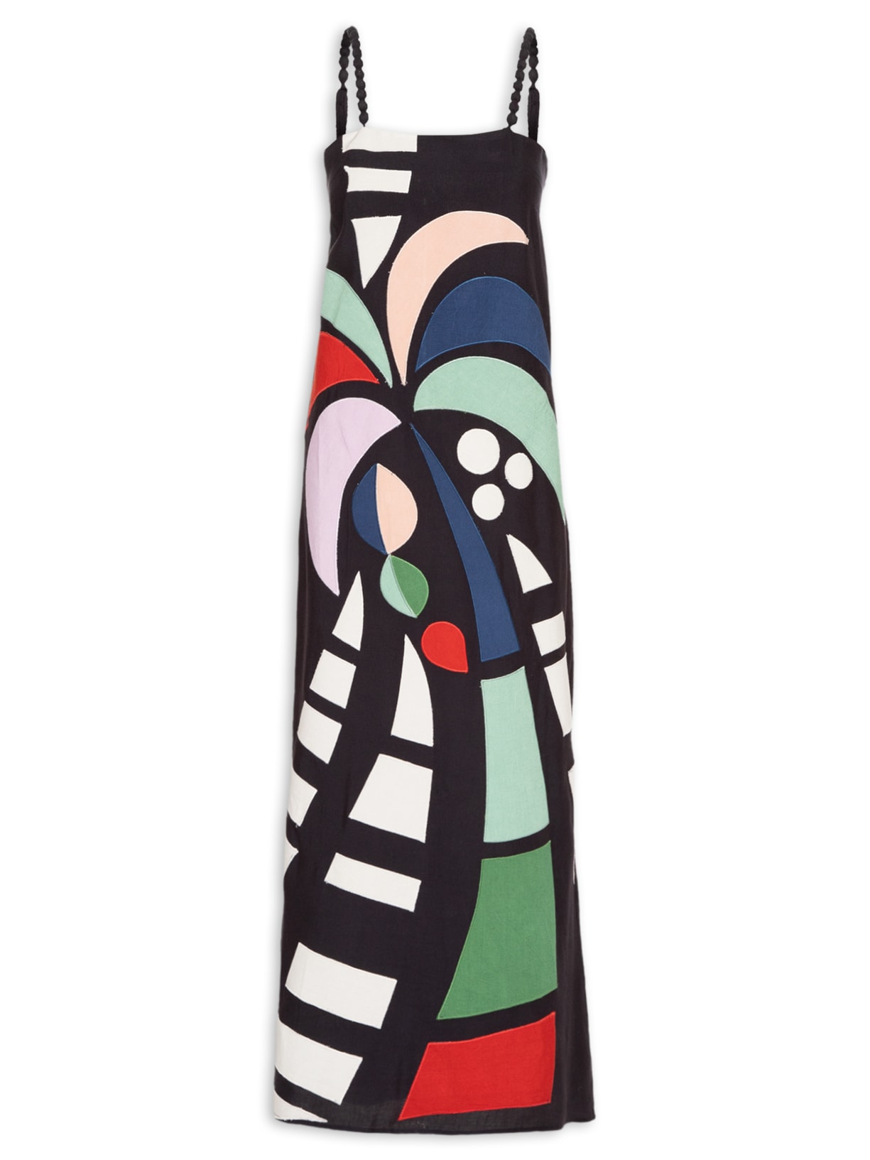 Vestido Cutwork Coqueiros - Azul