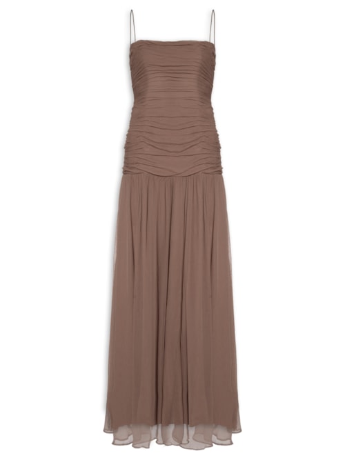 Vestido Dalton - Marrom