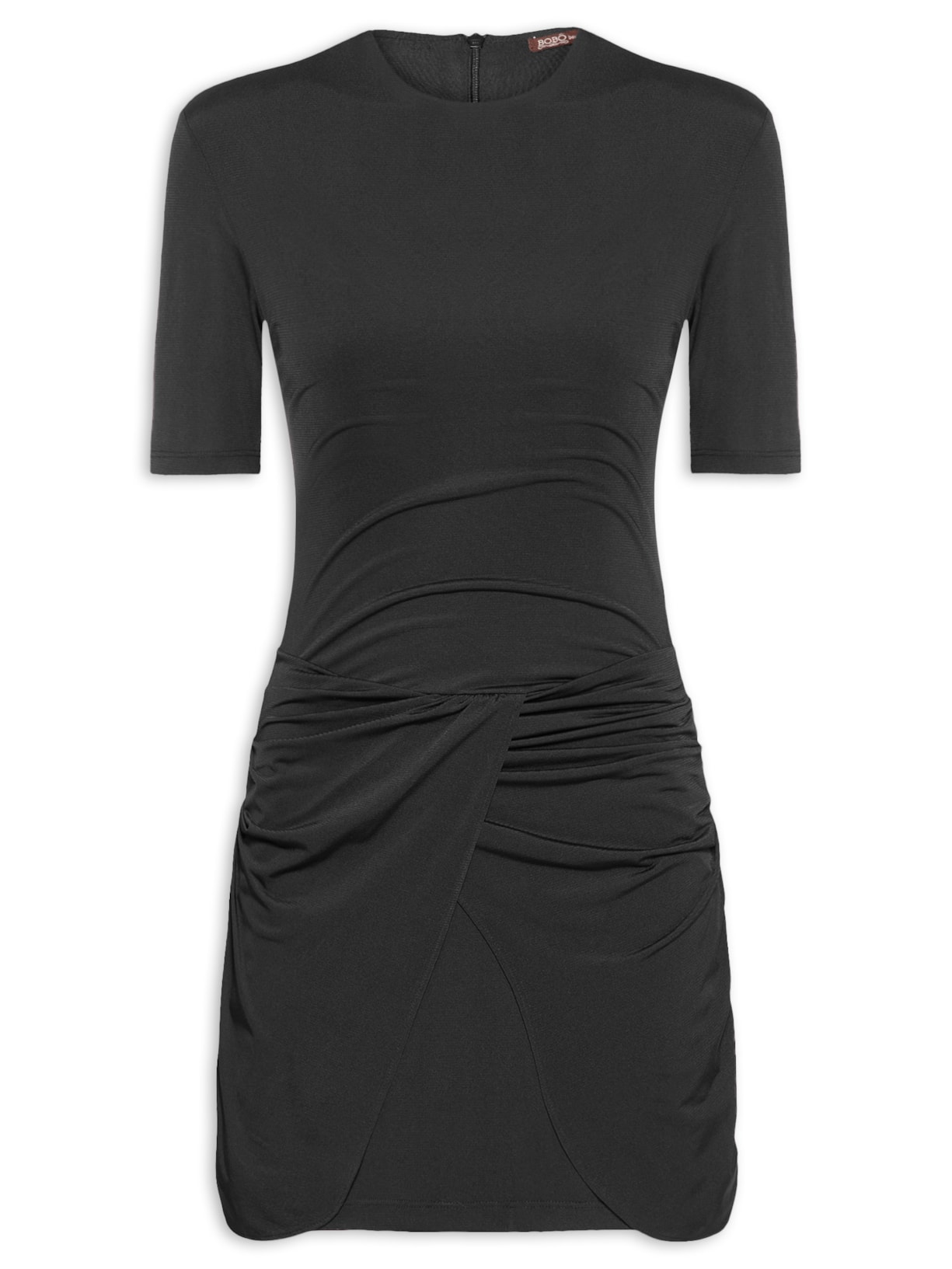 Vestido Danny Curto Preto Bo.bô