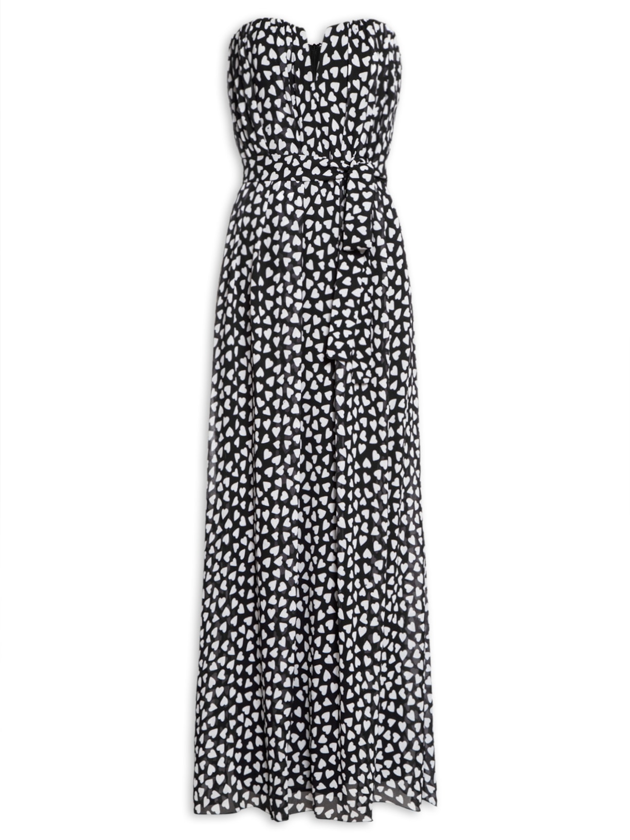 Vestido Danny Hearts - Preto