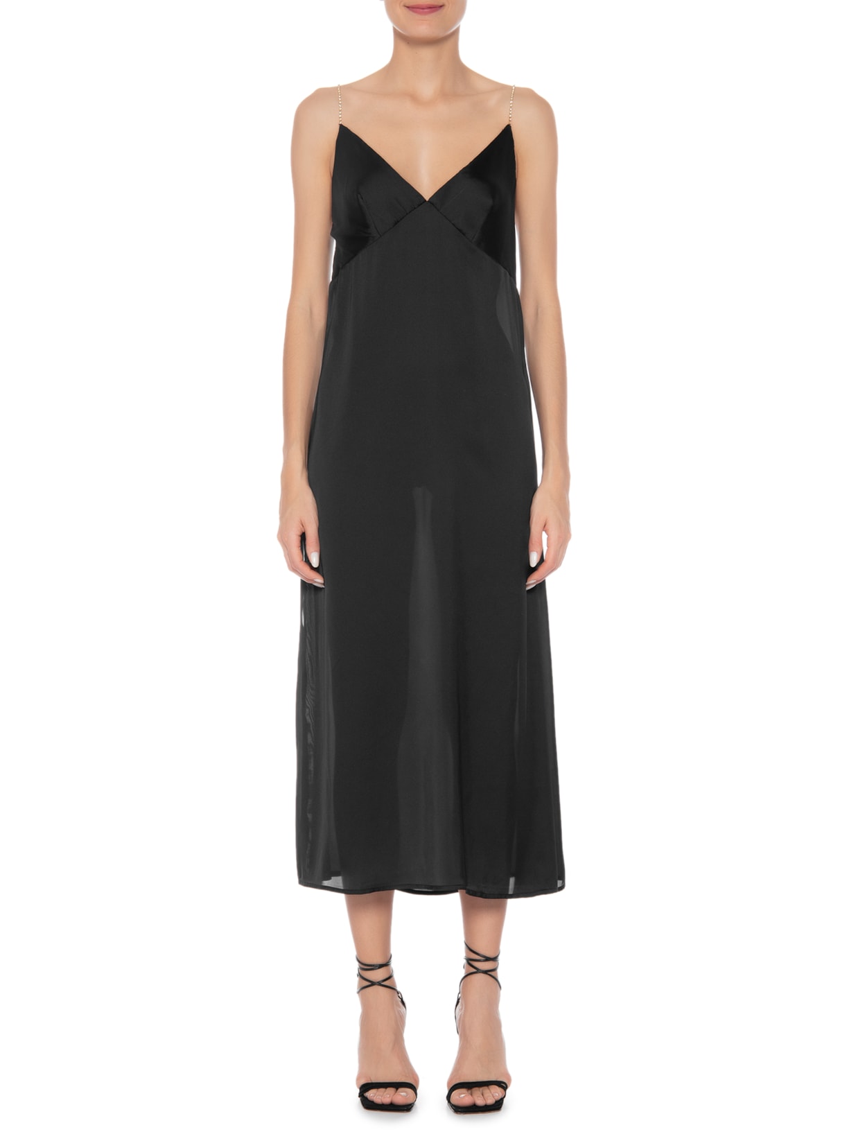 Vestido Danvers Preto Carol Bassi