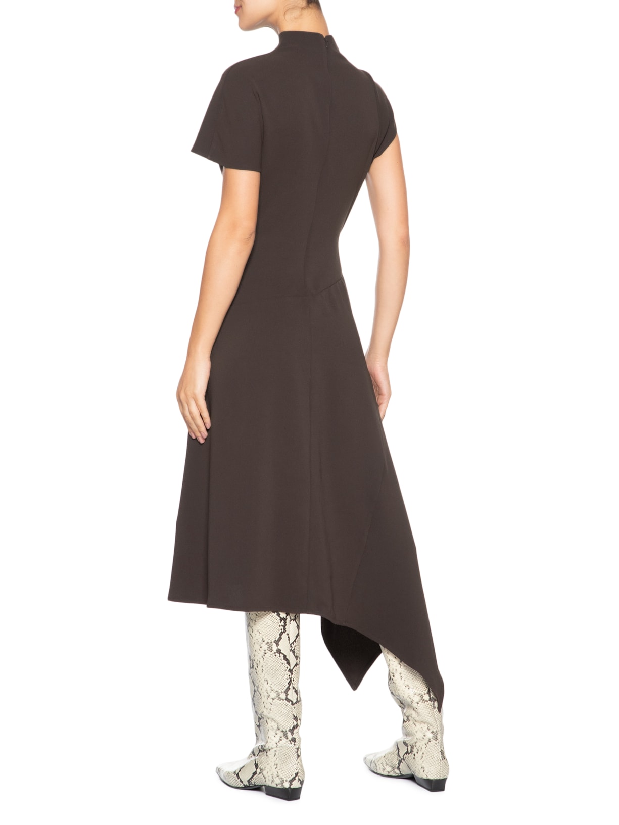 Vestido Davina Marrom Staud