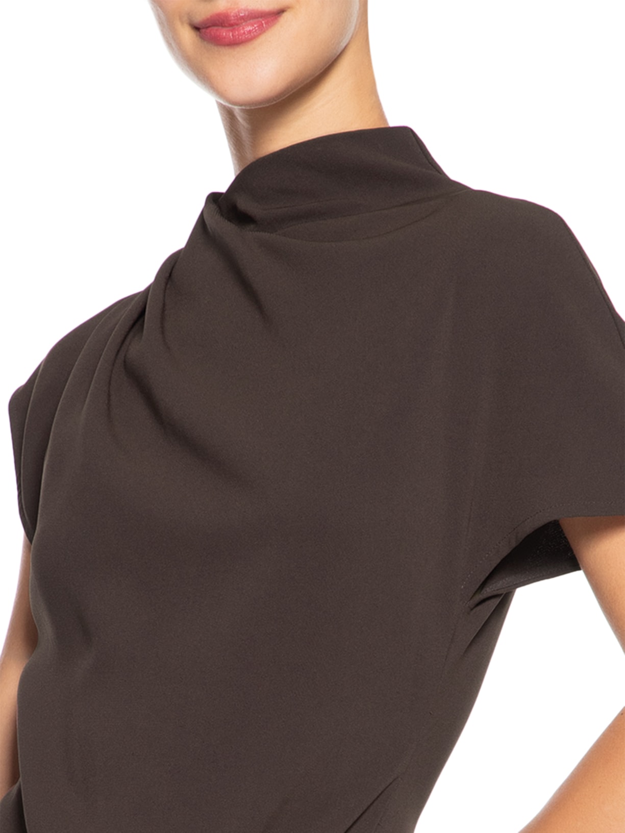 Vestido Davina Marrom Staud