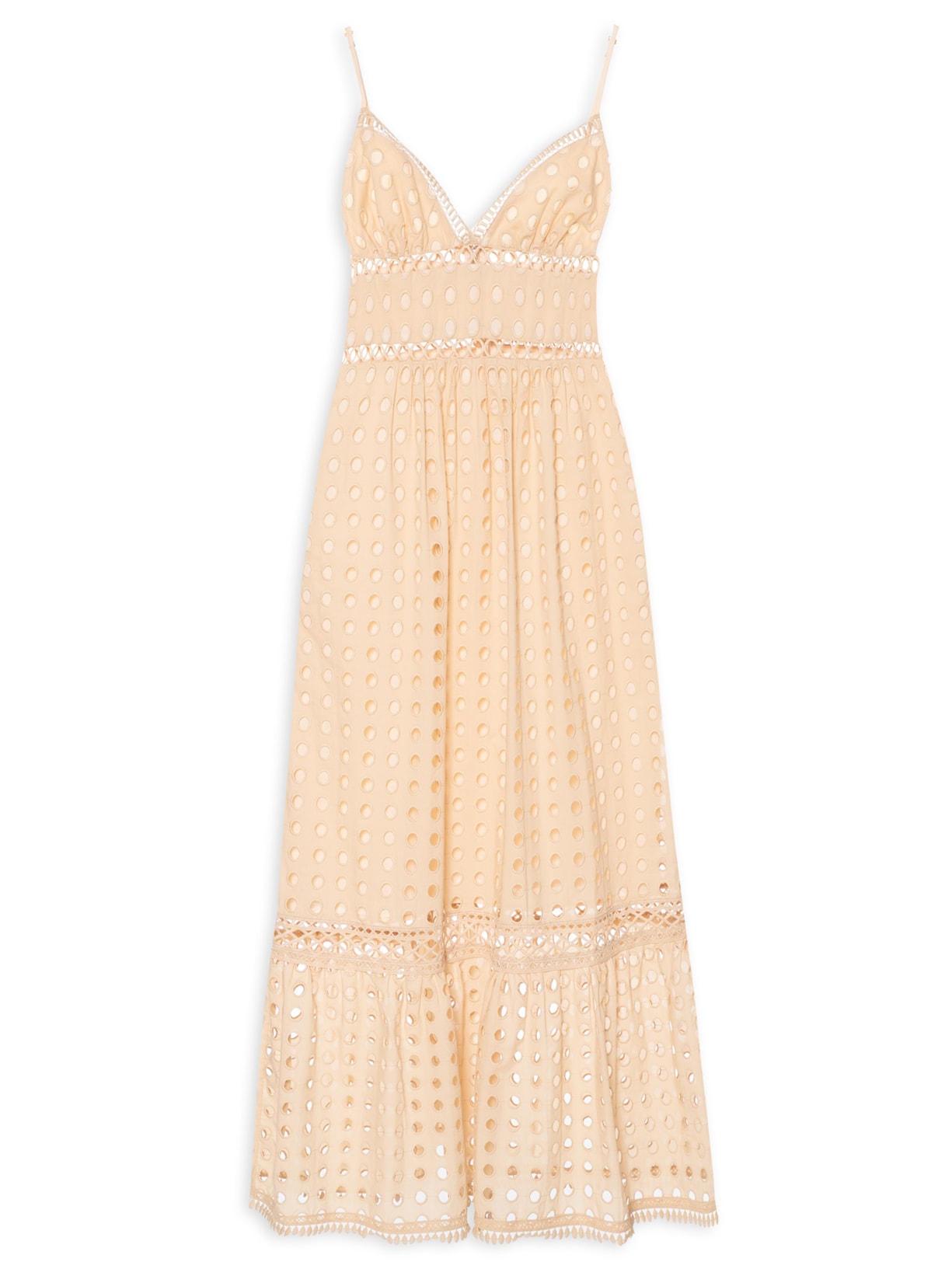 Vestido De Laise Nude Marzipan - Bege