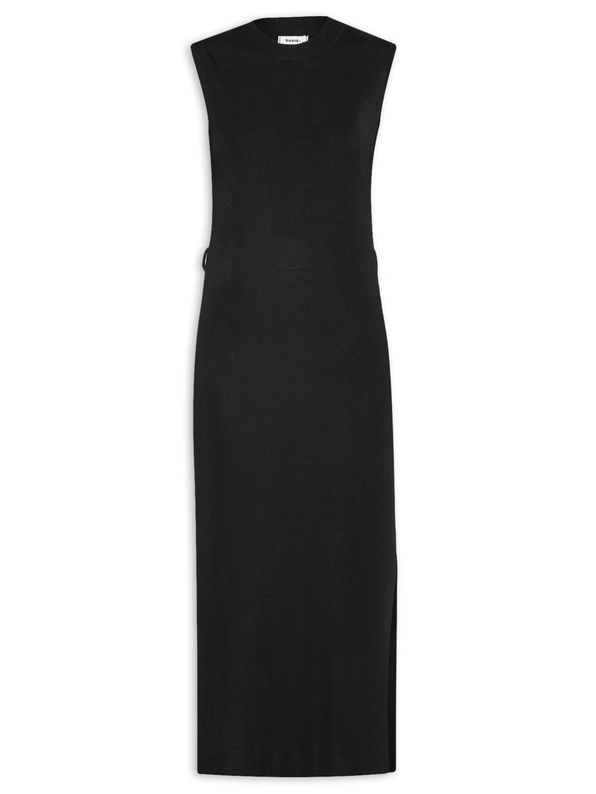 Vestido De Malha - Preto