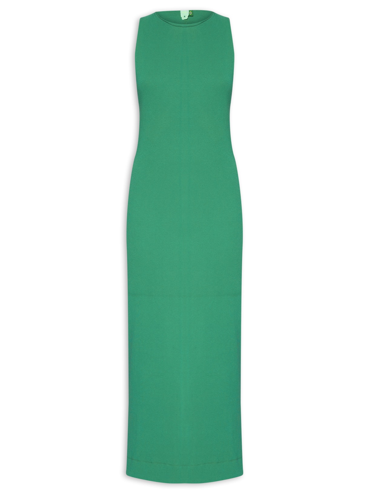 Vestido Decote Costas - Verde