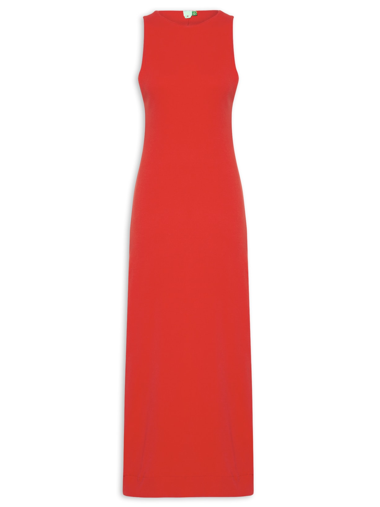 Vestido Decote Costas - Vermelho