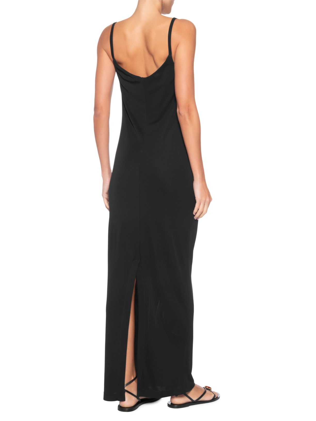 Vestido Degagê Jersey Preto Lenny Niemeyer