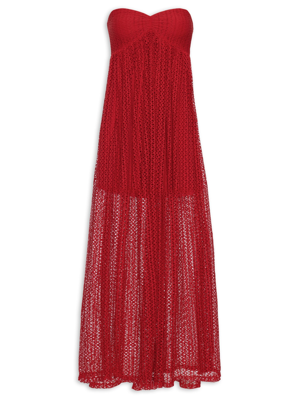 Vestido Demi - Vermelho