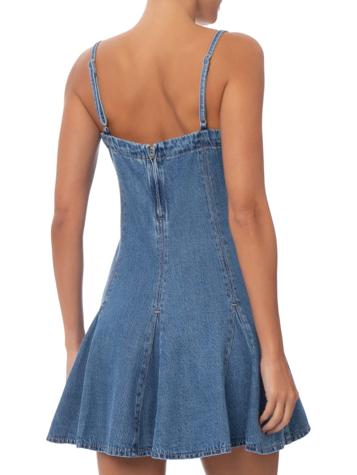 Vestido Denim Godet Azul Levi's