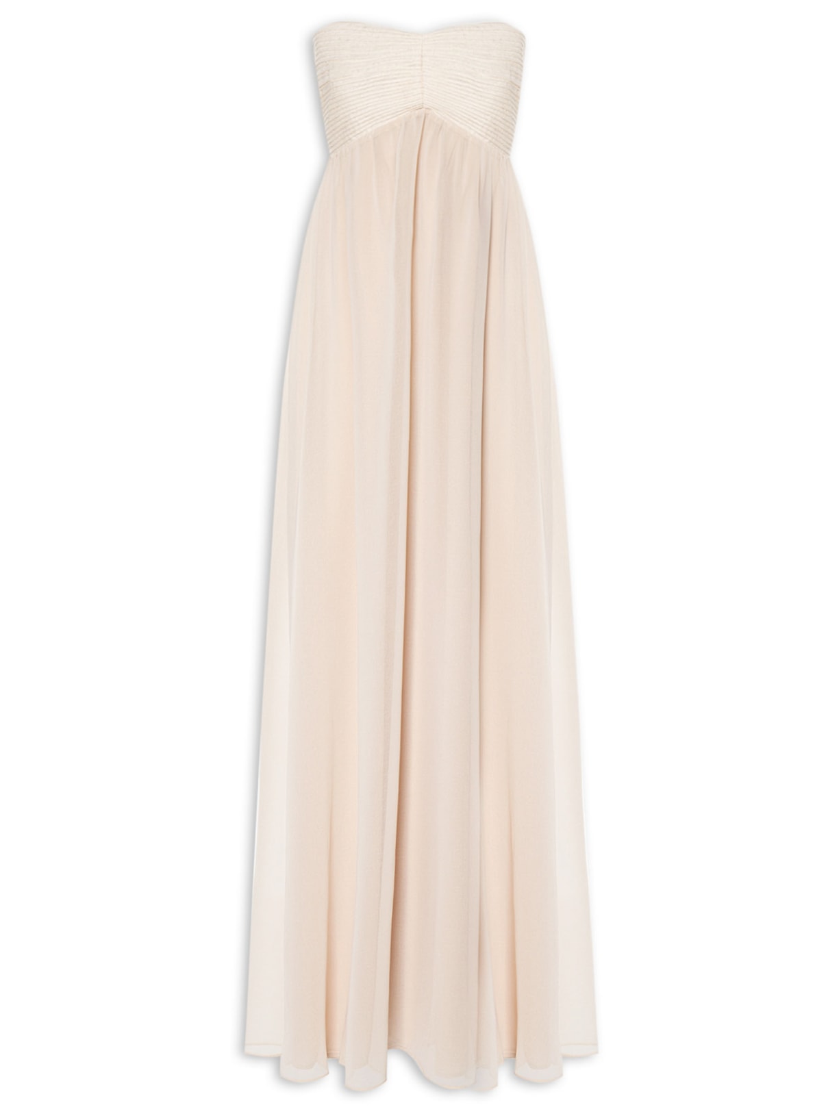 Vestido Detalhe Linho Nathana - Bege