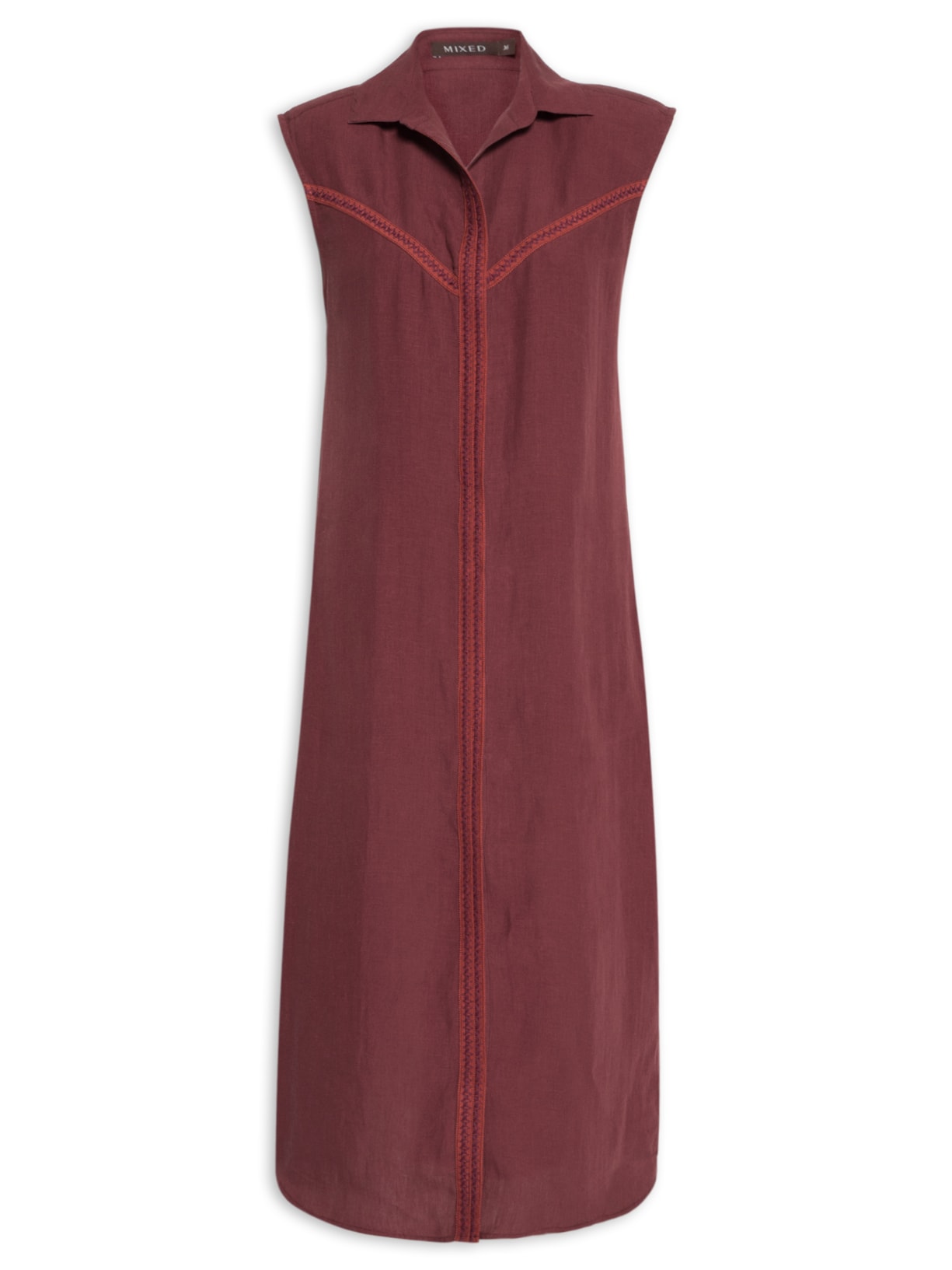 Vestido Diana - Marrom