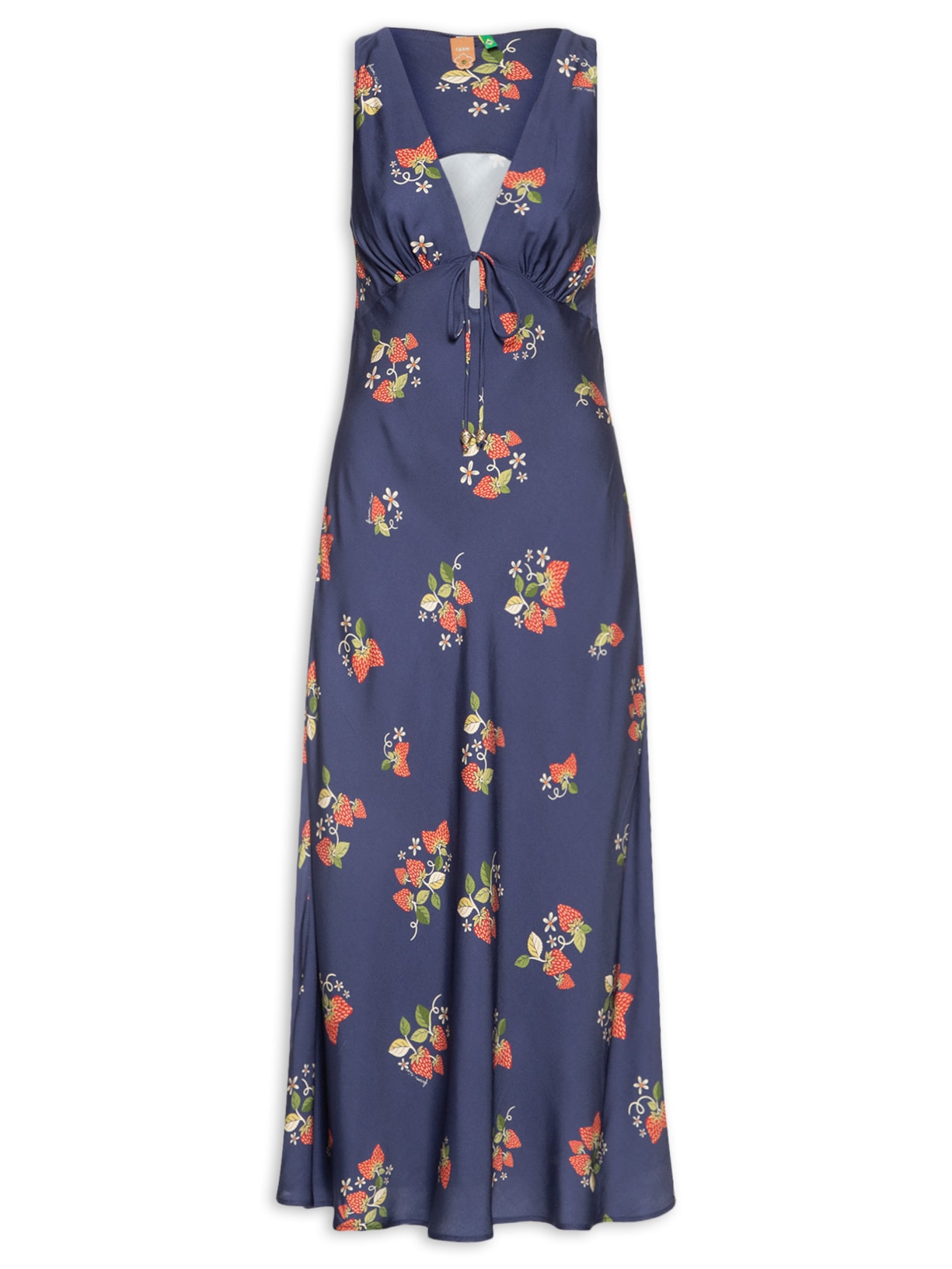 Vestido Doce Morango - Azul