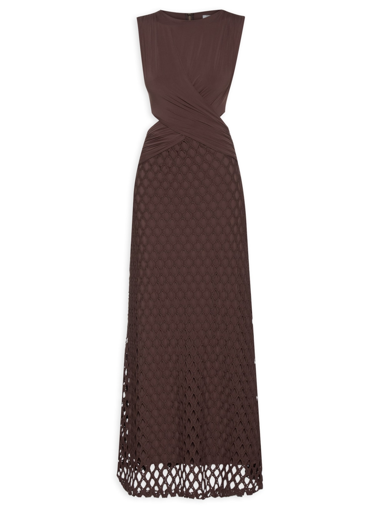 Vestido Domaine - Marrom