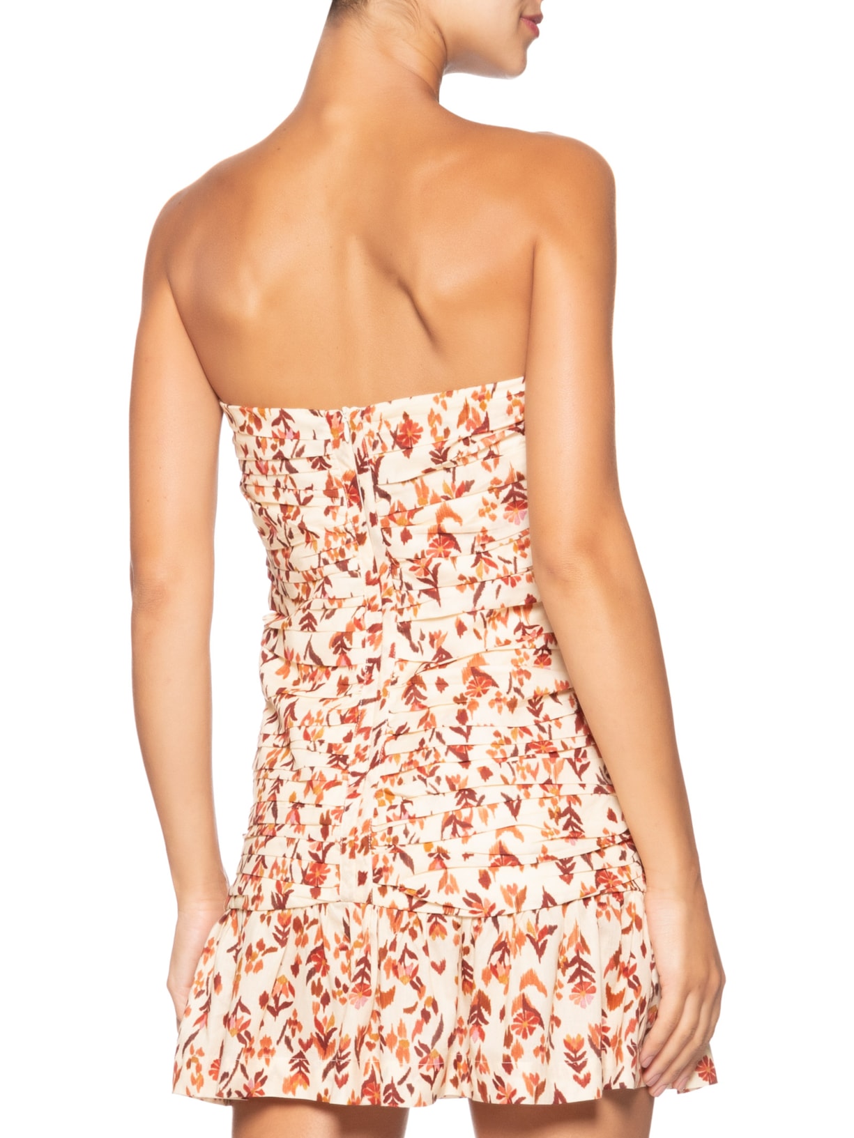 Vestido Drapeado Jardim Ikat Amarelo Dress To