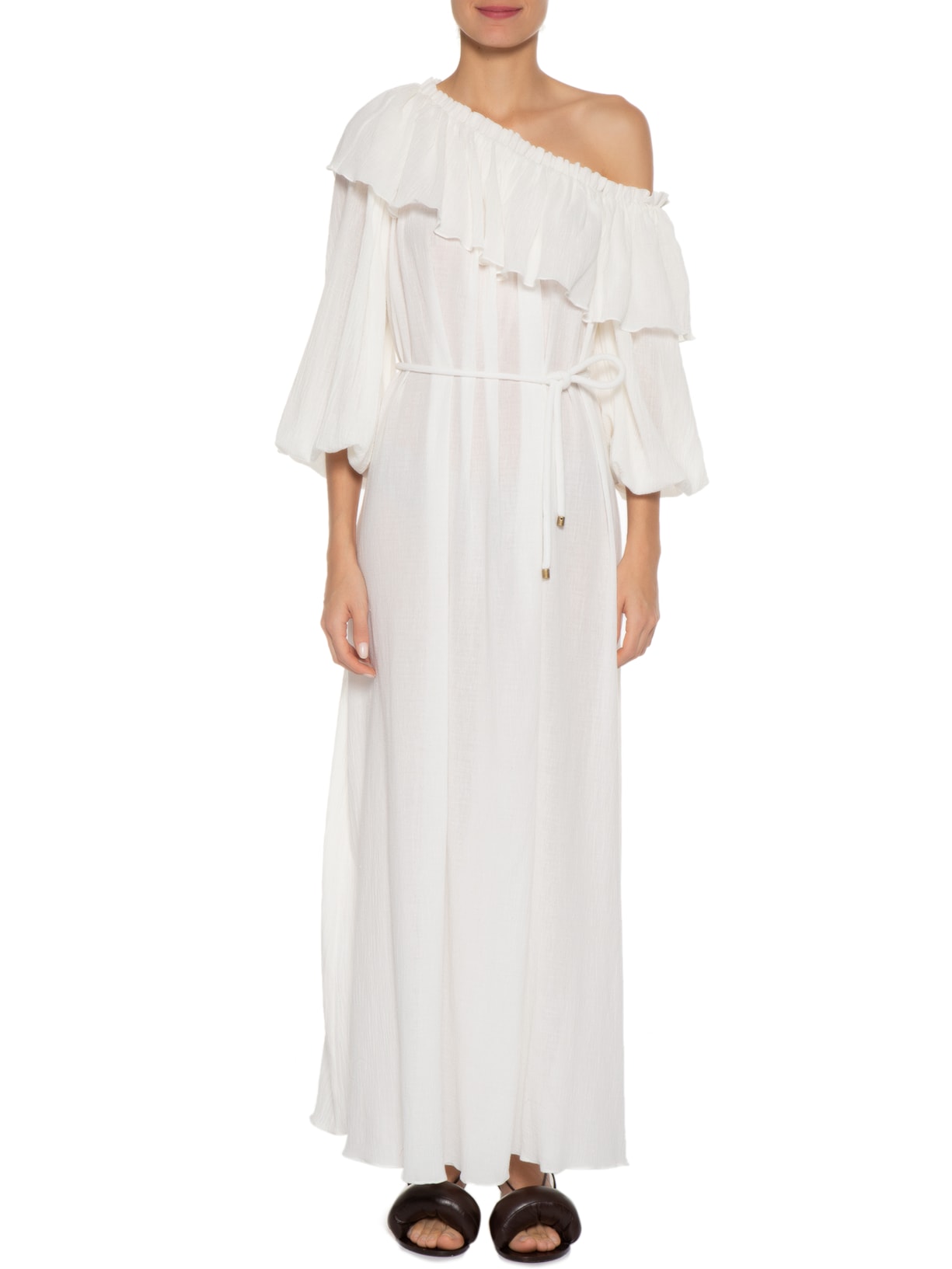 Vestido Dress Gaze Ruggy Branco Paula Raia