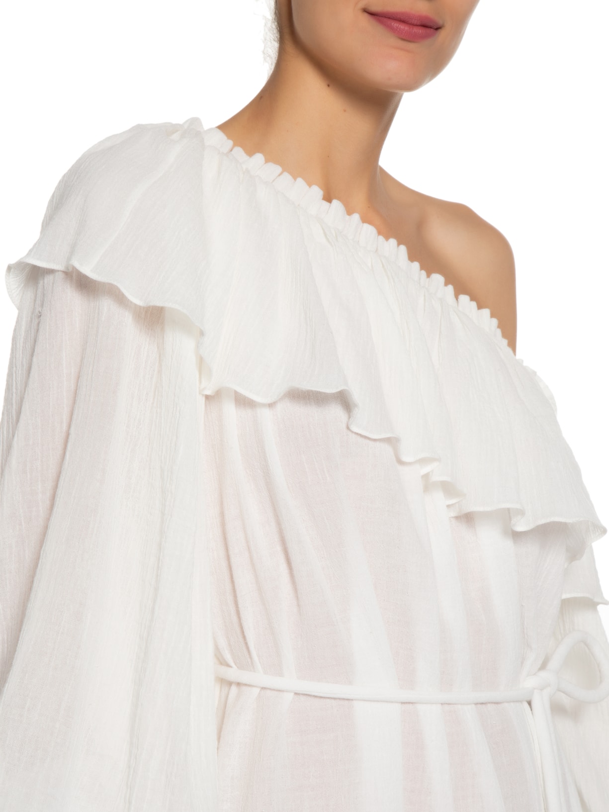 Vestido Dress Gaze Ruggy Branco Paula Raia