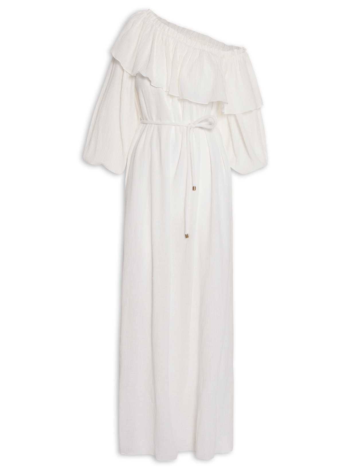 Vestido Dress Gaze Ruggy Branco Paula Raia