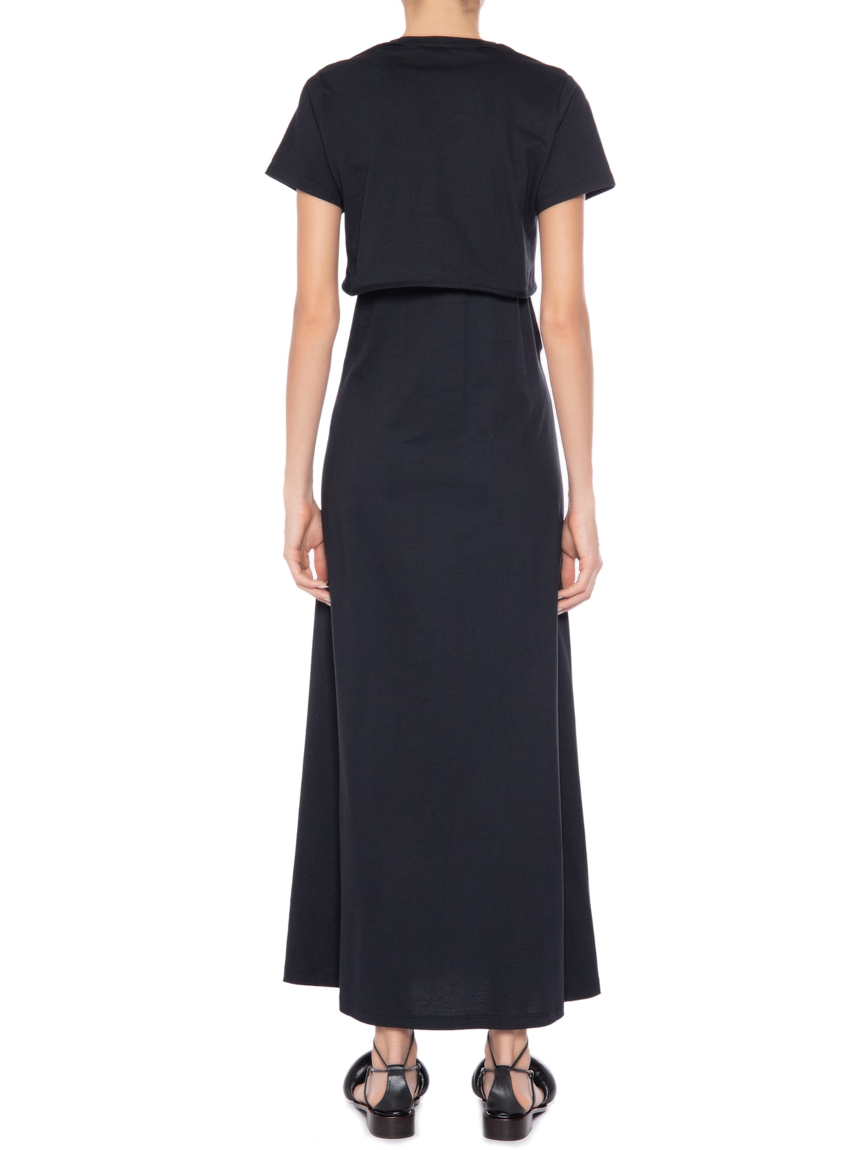 Vestido Dress Malha Villi Preto Paula Raia