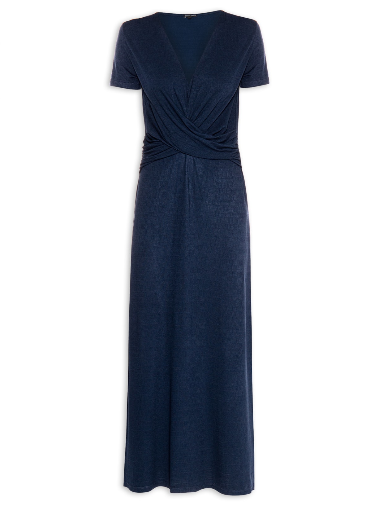 Vestido Duda Manga Curta - Azul