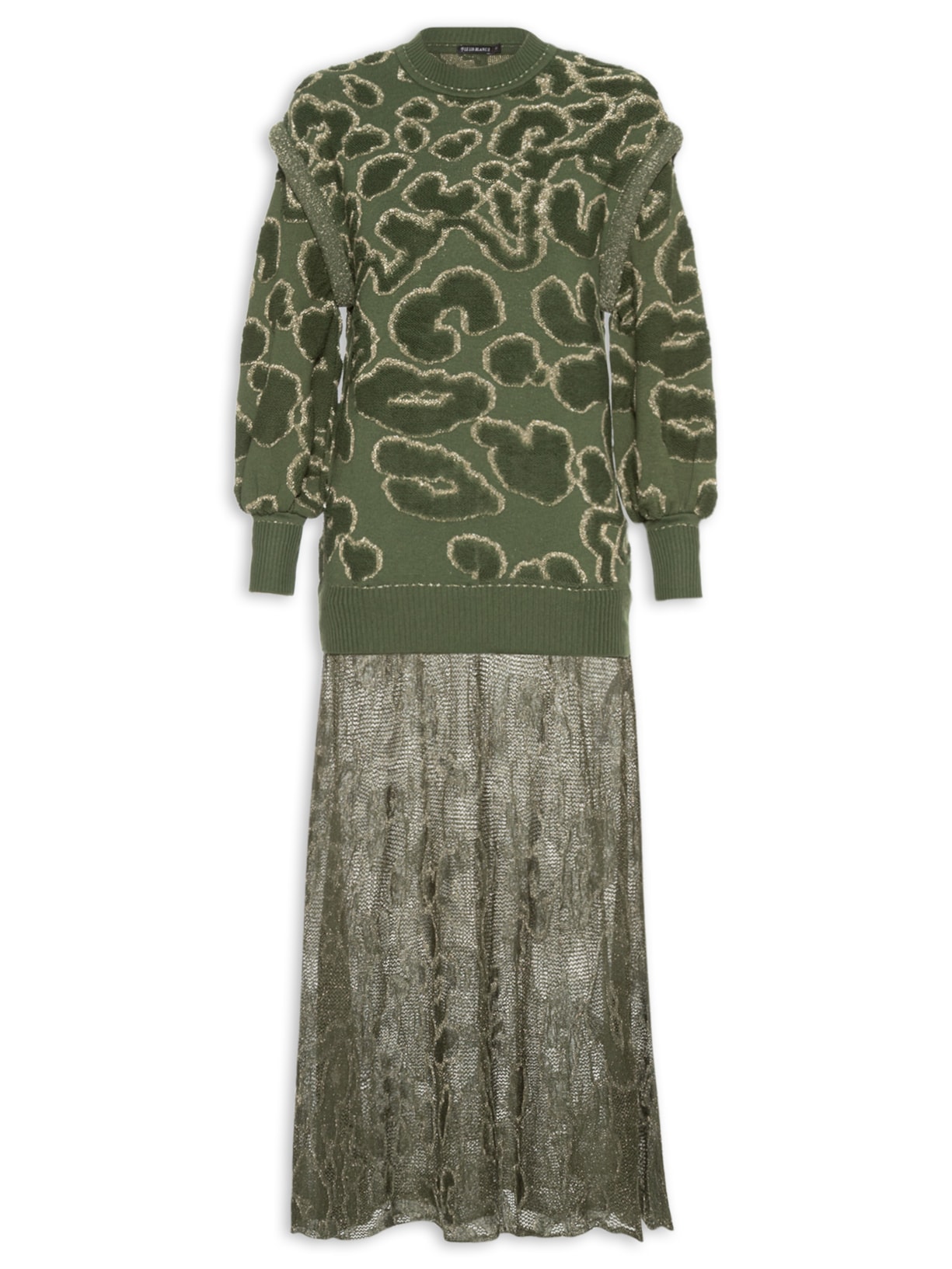 Vestido Eduarda - Verde