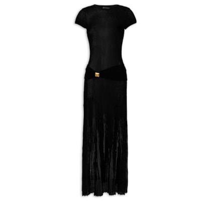 Vestido Elia Tricot - Preto