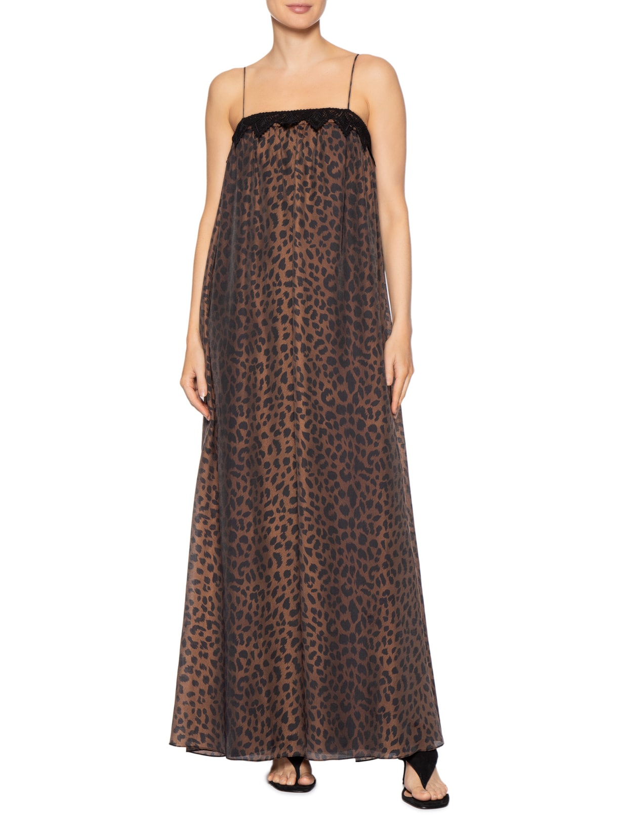 Vestido Elisa Marrom Iorane + Silvia Braz