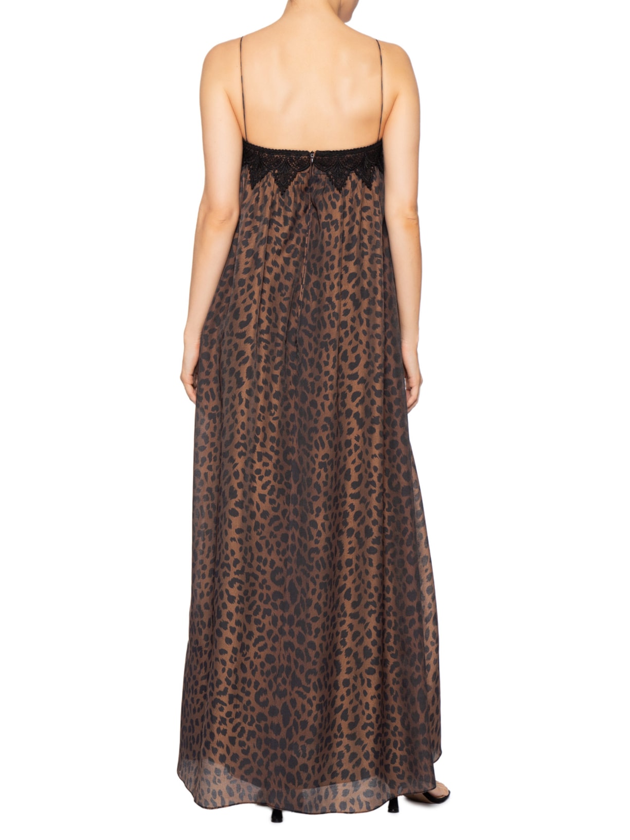 Vestido Elisa Marrom Iorane + Silvia Braz