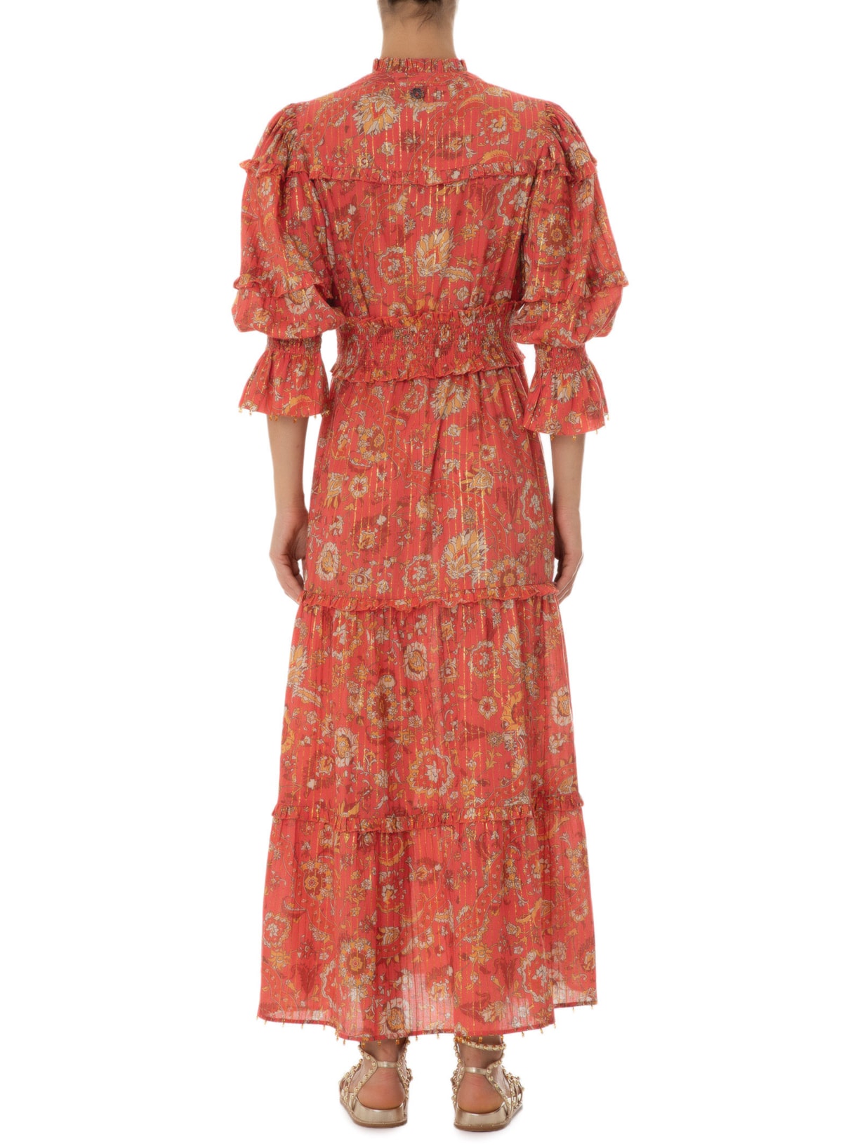 Vestido Ellen Manga Vermelho Bo.bô