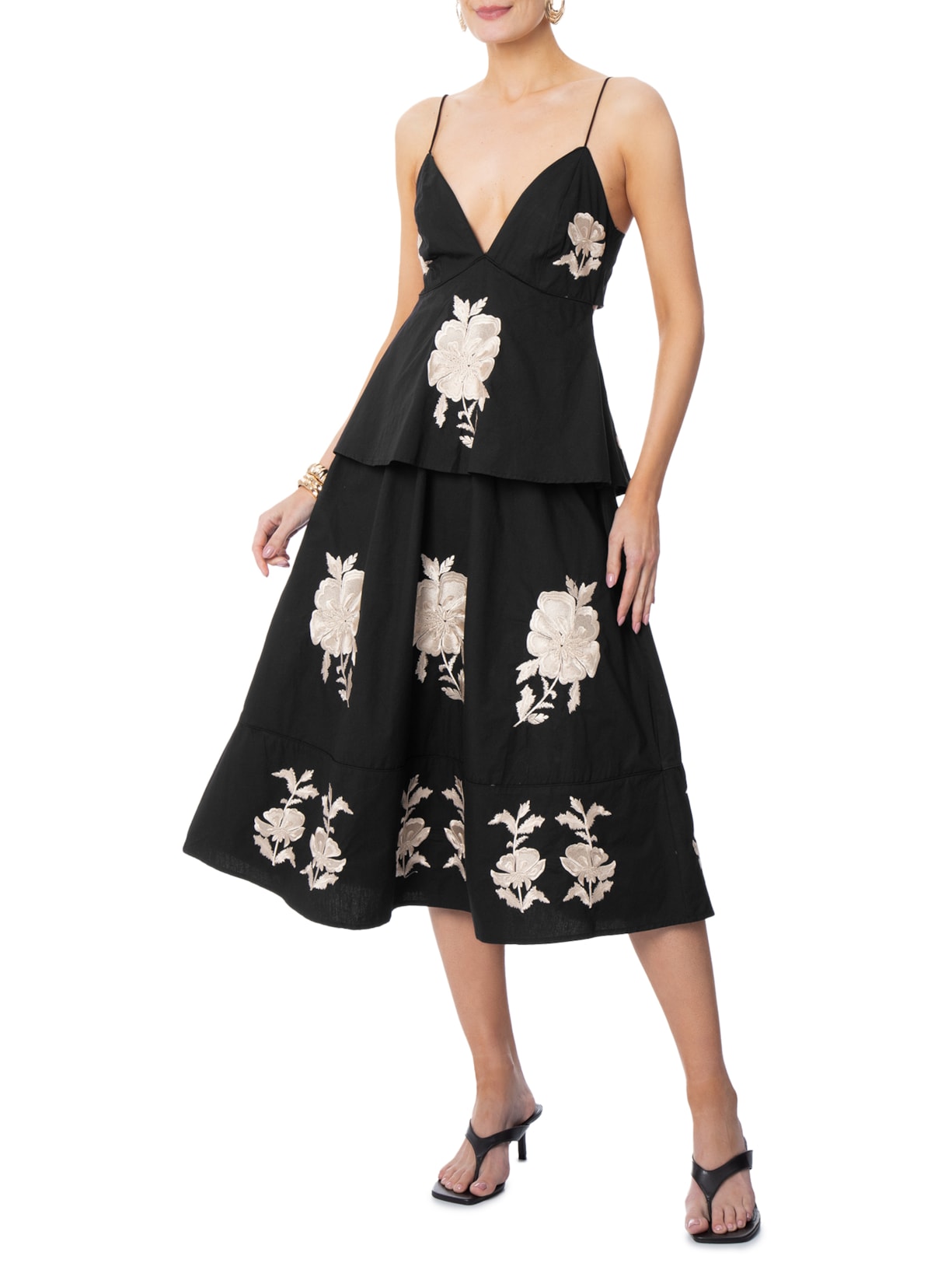 Vestido Emma Alças Preto Le Lis
