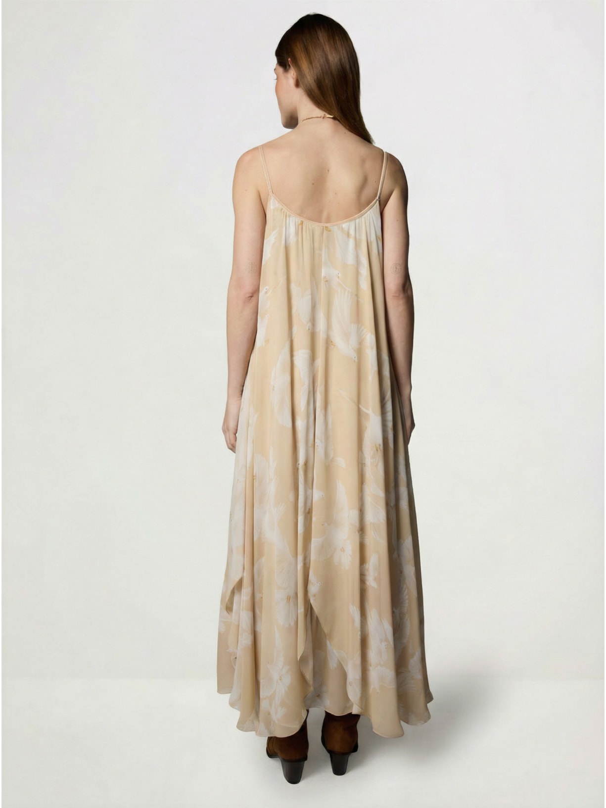 Vestido Espírito Santo I26 Bege Mixed