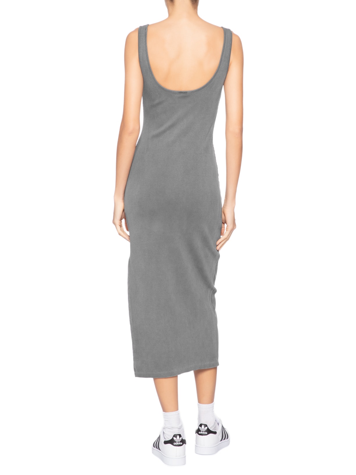 Vestido Essentials Rib Preto Adidas Originals