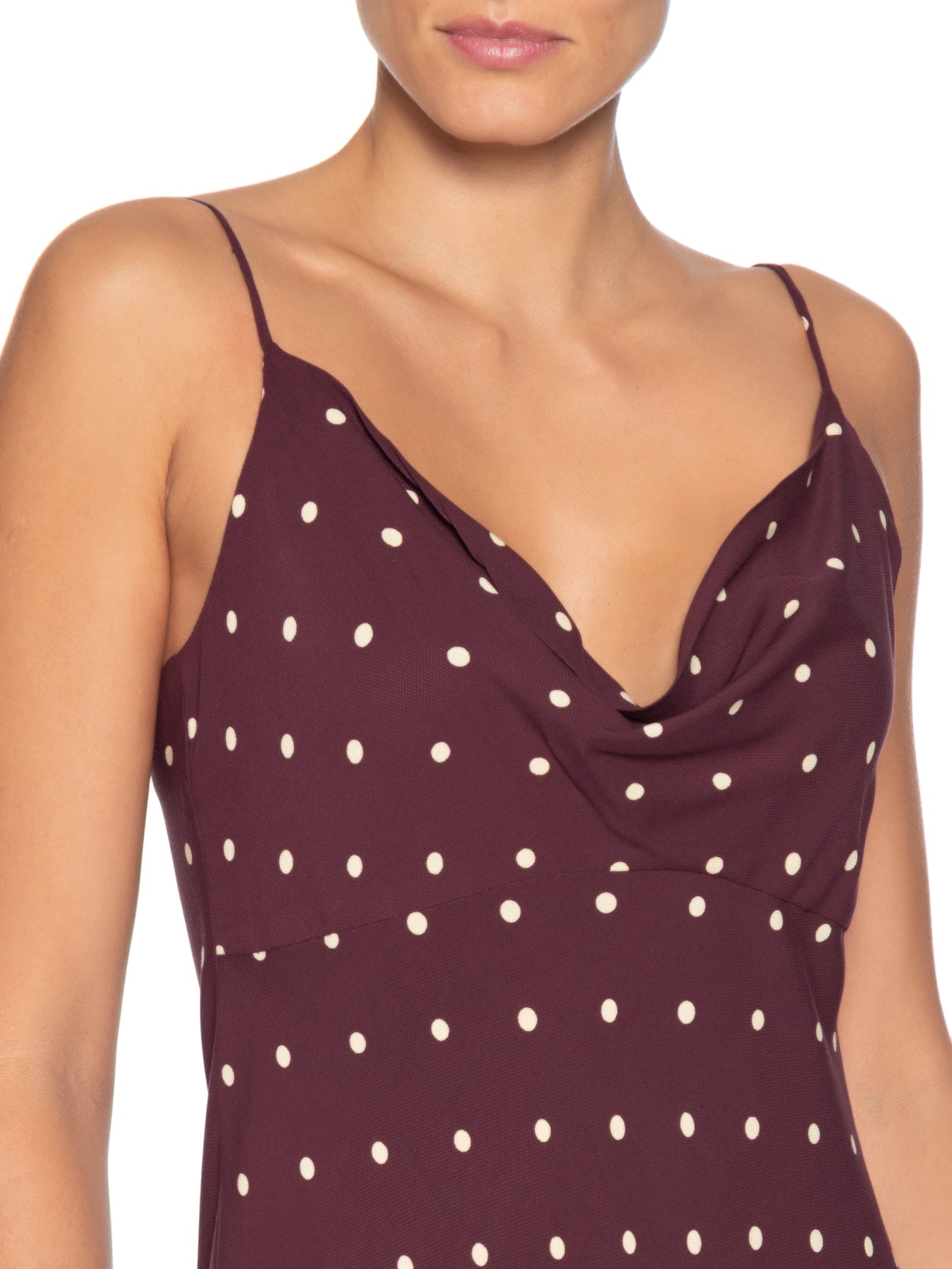 Vestido Est Noturna Marrom Dress To