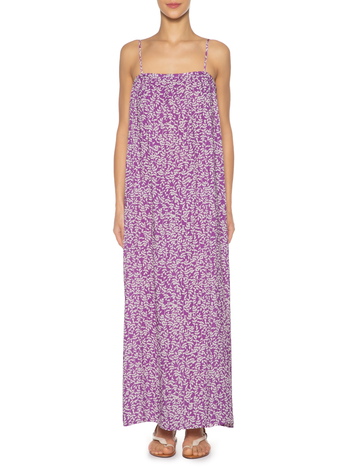 Vestido Estampa Costa Roxo Maria Filó