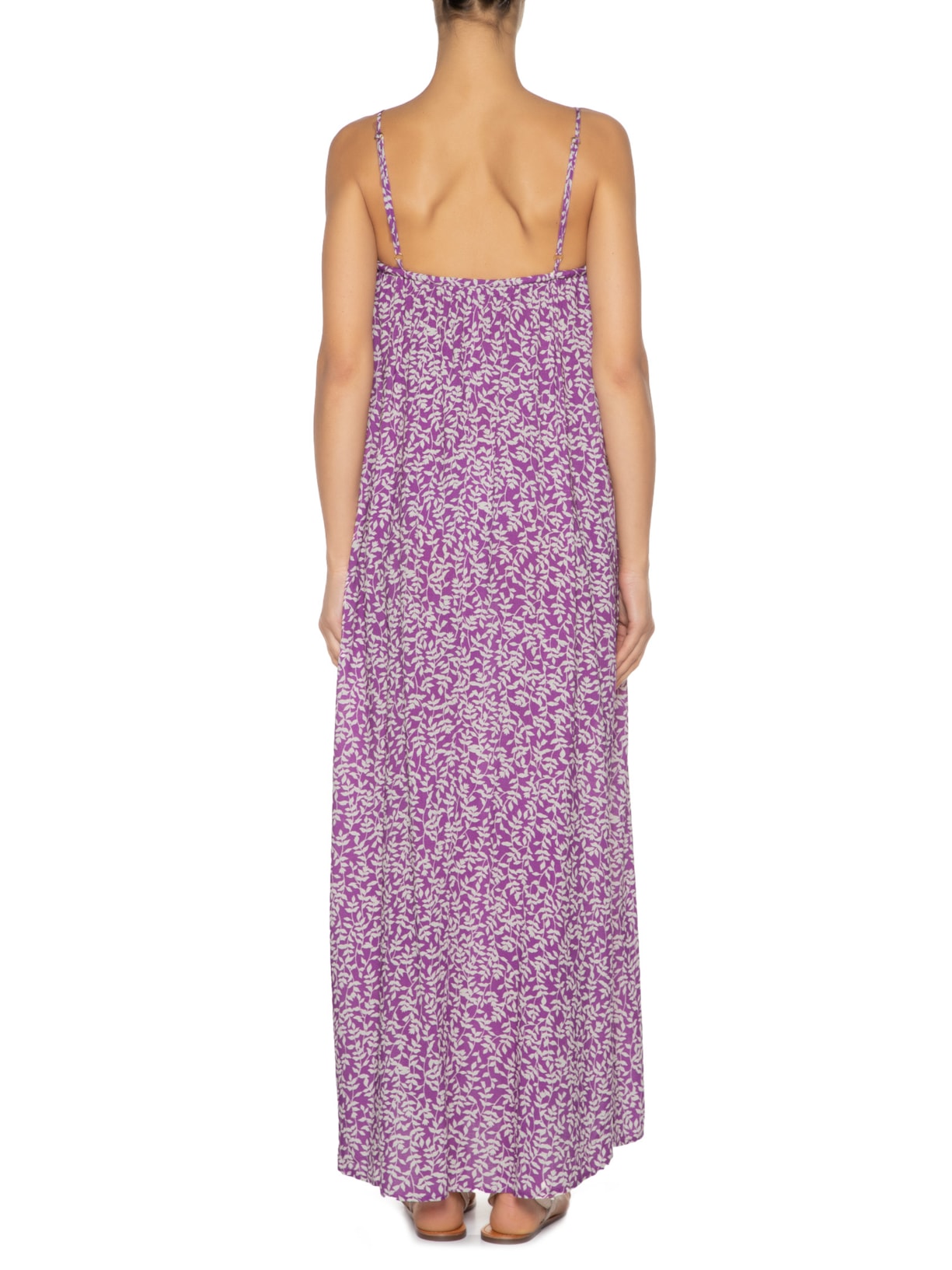 Vestido Estampa Costa Roxo Maria Filó