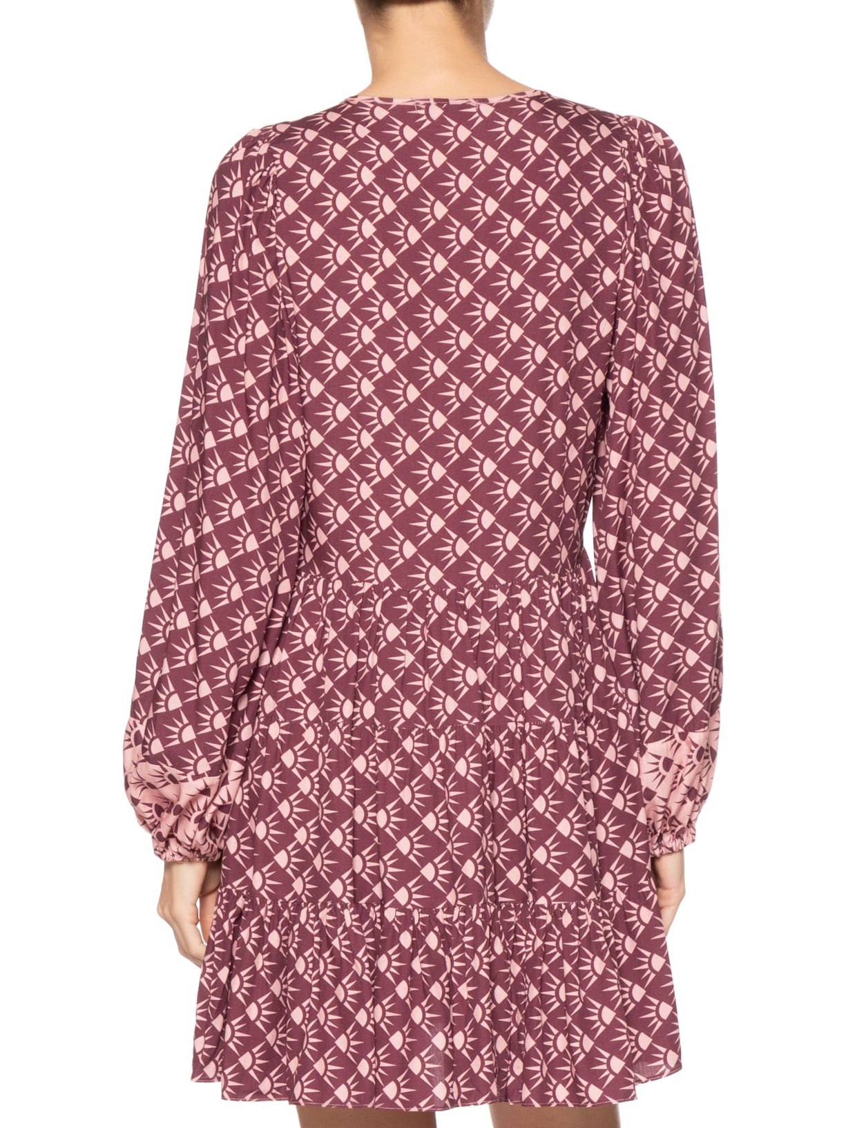 Vestido Estampa Floriluz Mix Rosa Dress To