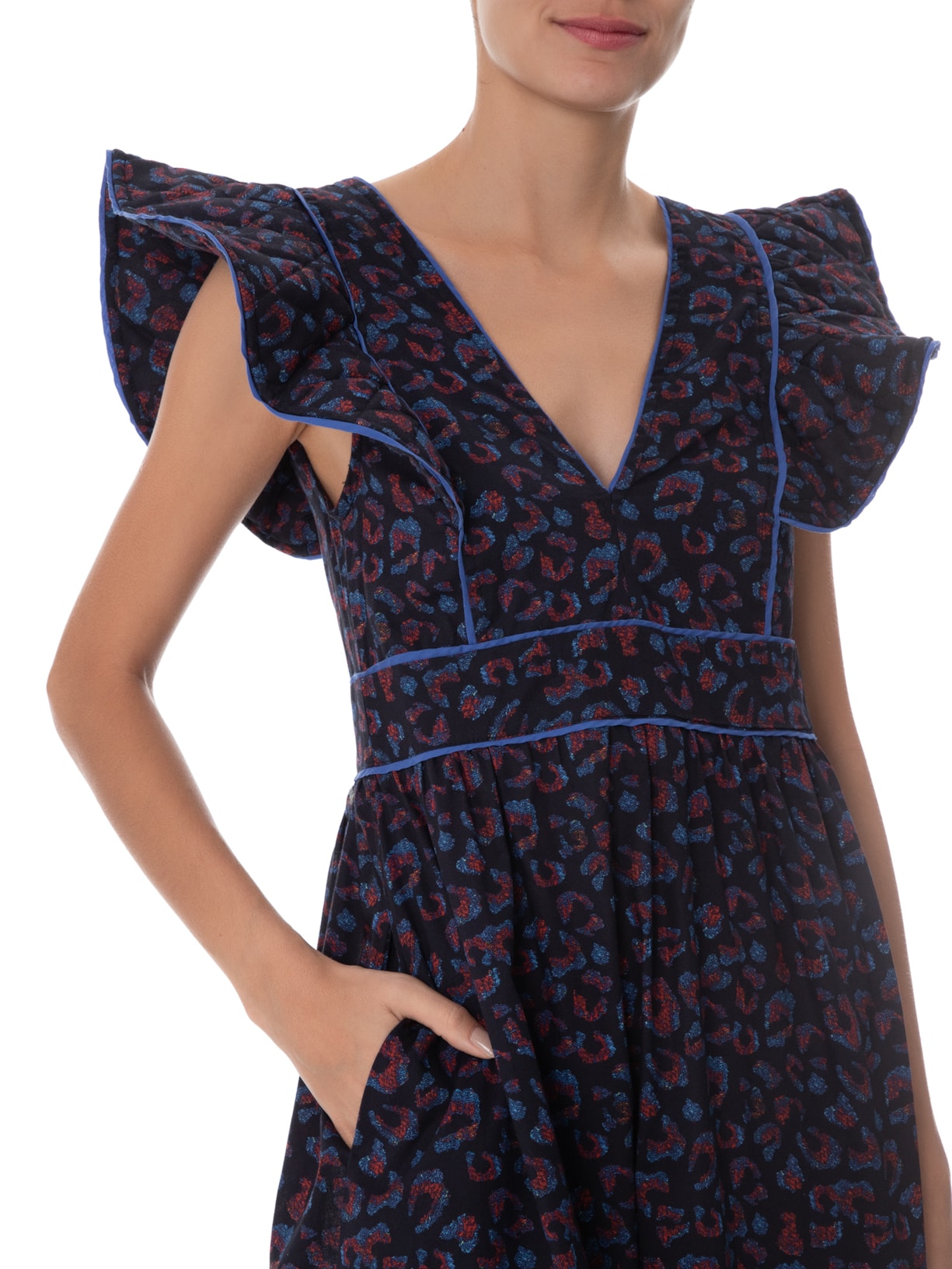 Vestido Estampa Iconic Preto Valônia Véras