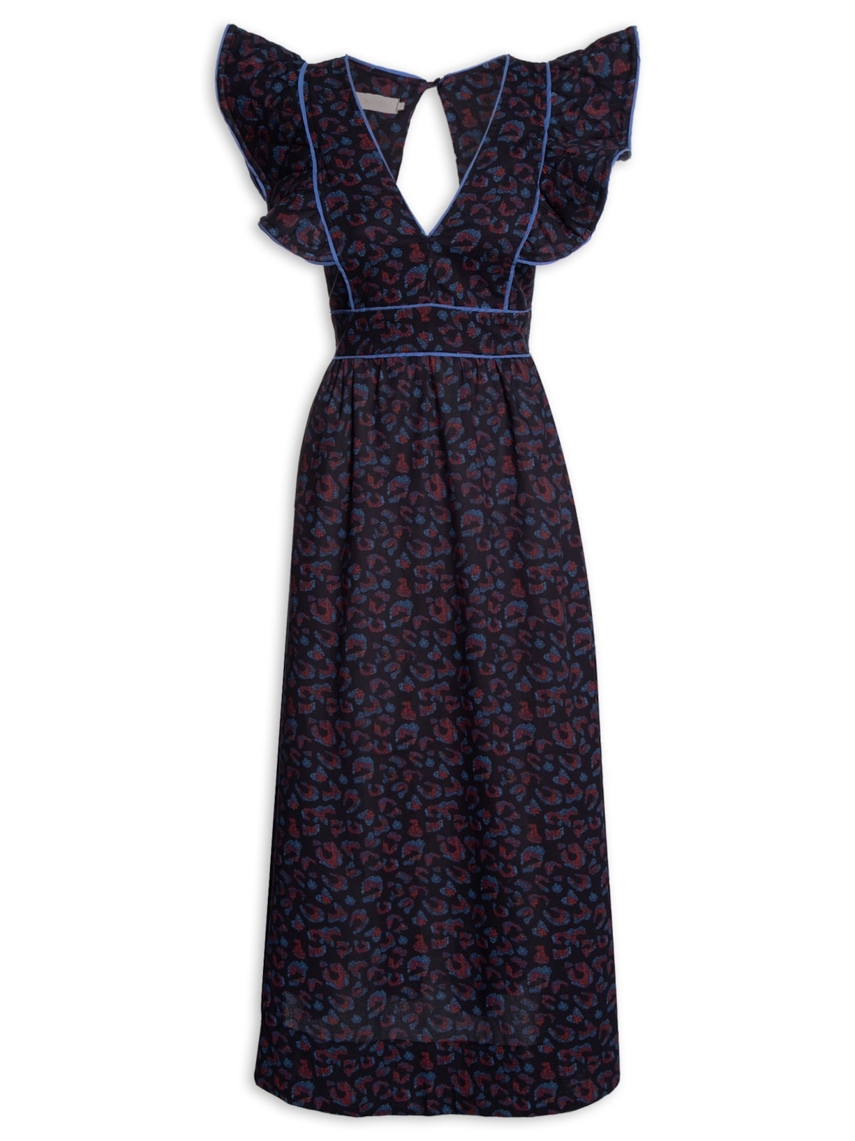 Vestido Estampa Iconic Preto Valônia Véras