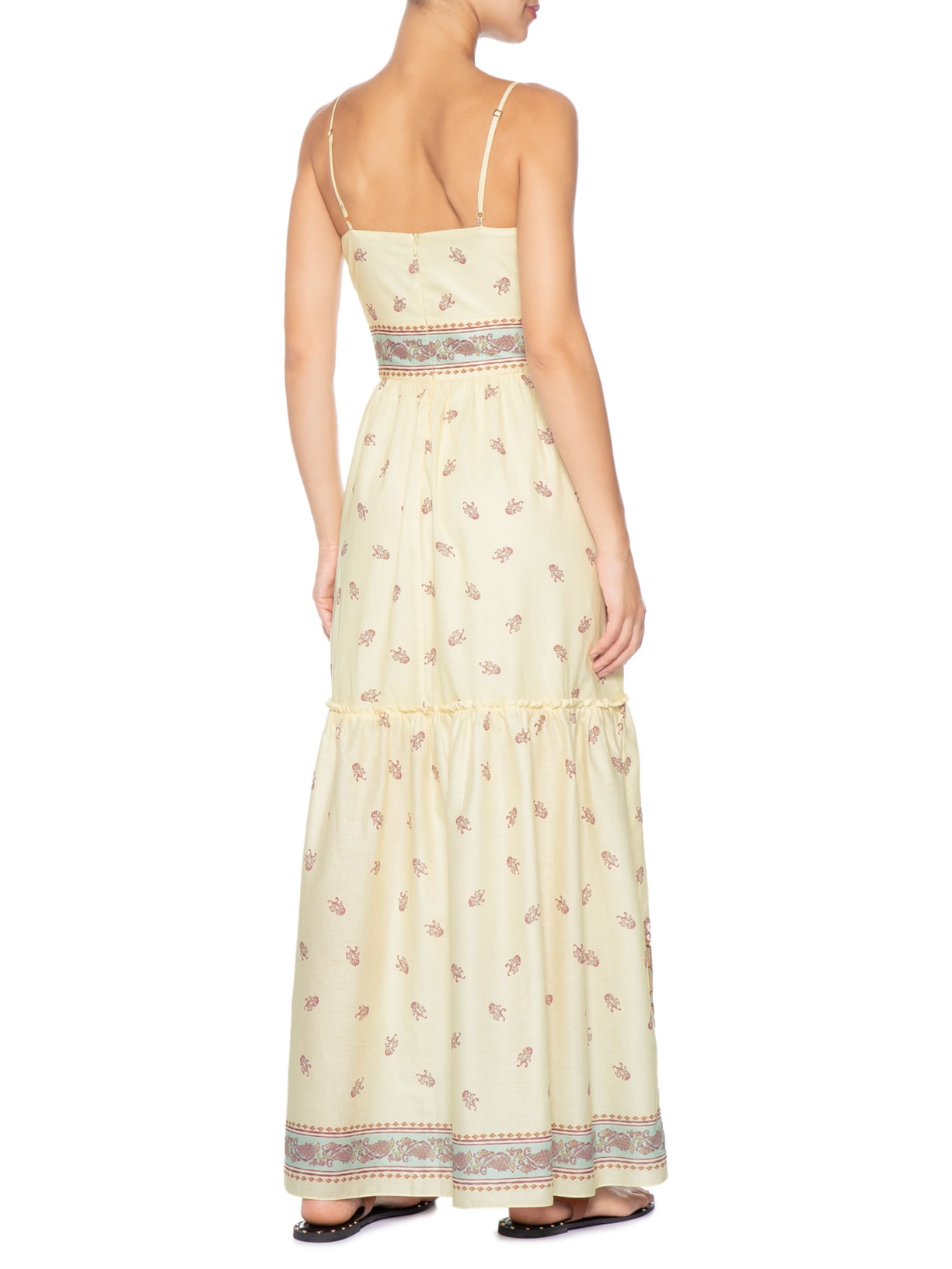 Vestido Estampa Leveza Off White Dress To