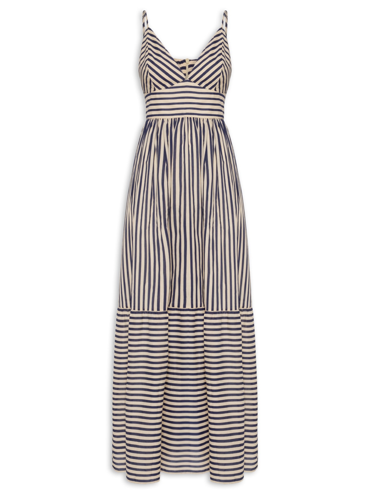 Vestido Estampa Listra – Preto Dress To