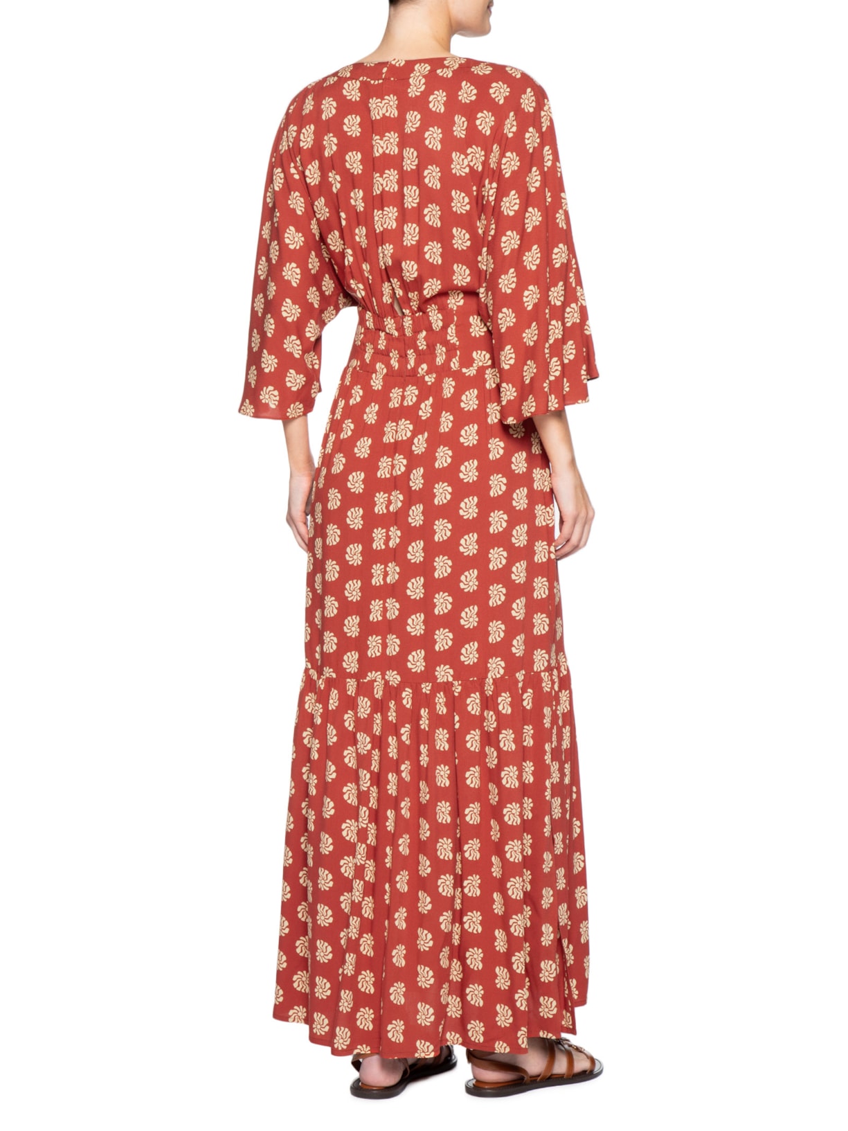 Vestido Estampa Marisco Vermelho Dress To