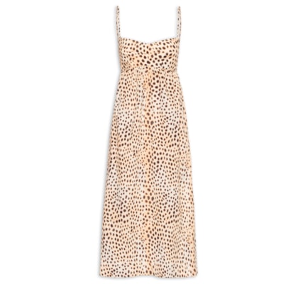Vestido Estampado Onça Oasis - Animal Print
