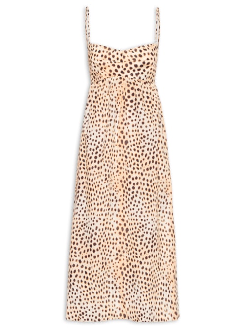 Vestido Estampado Onça Oasis - Animal Print