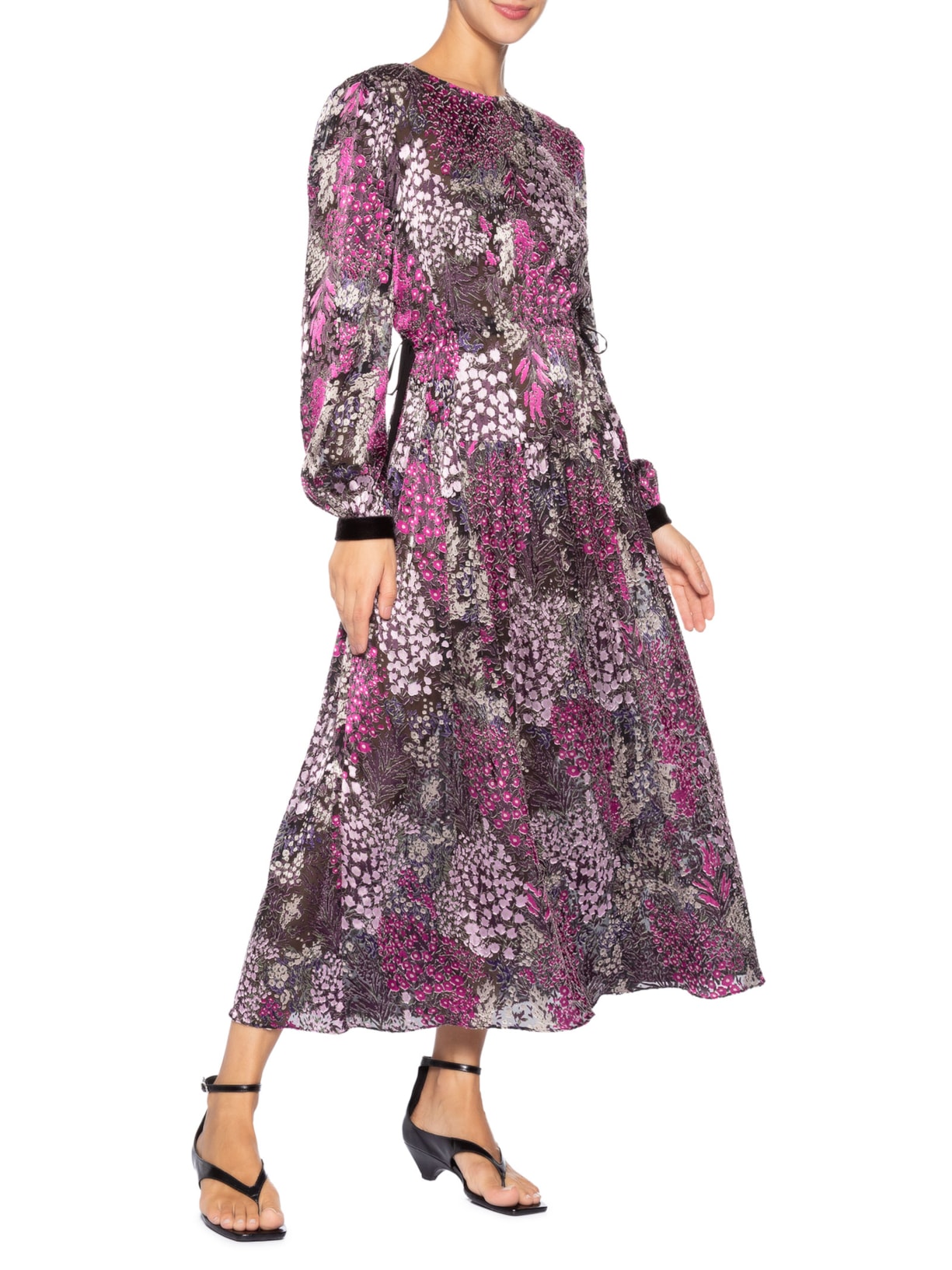 Vestido Eudora Rosa Carol Bassi