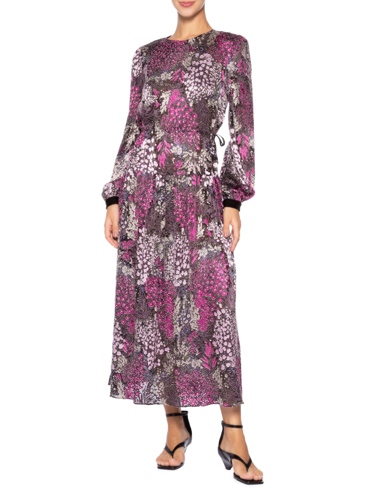 Vestido Eudora Rosa Carol Bassi