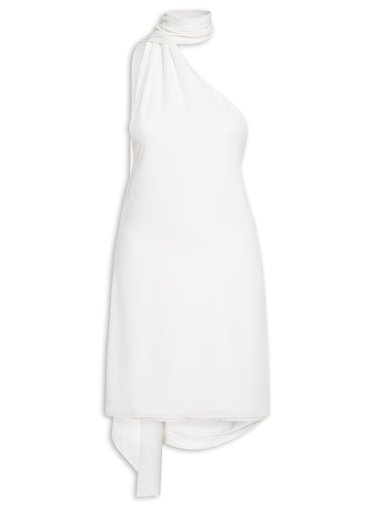 Vestido Faixa Curto - Off White