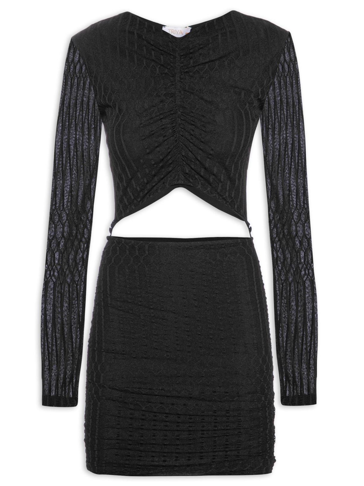 Vestido Fany Preto Triya