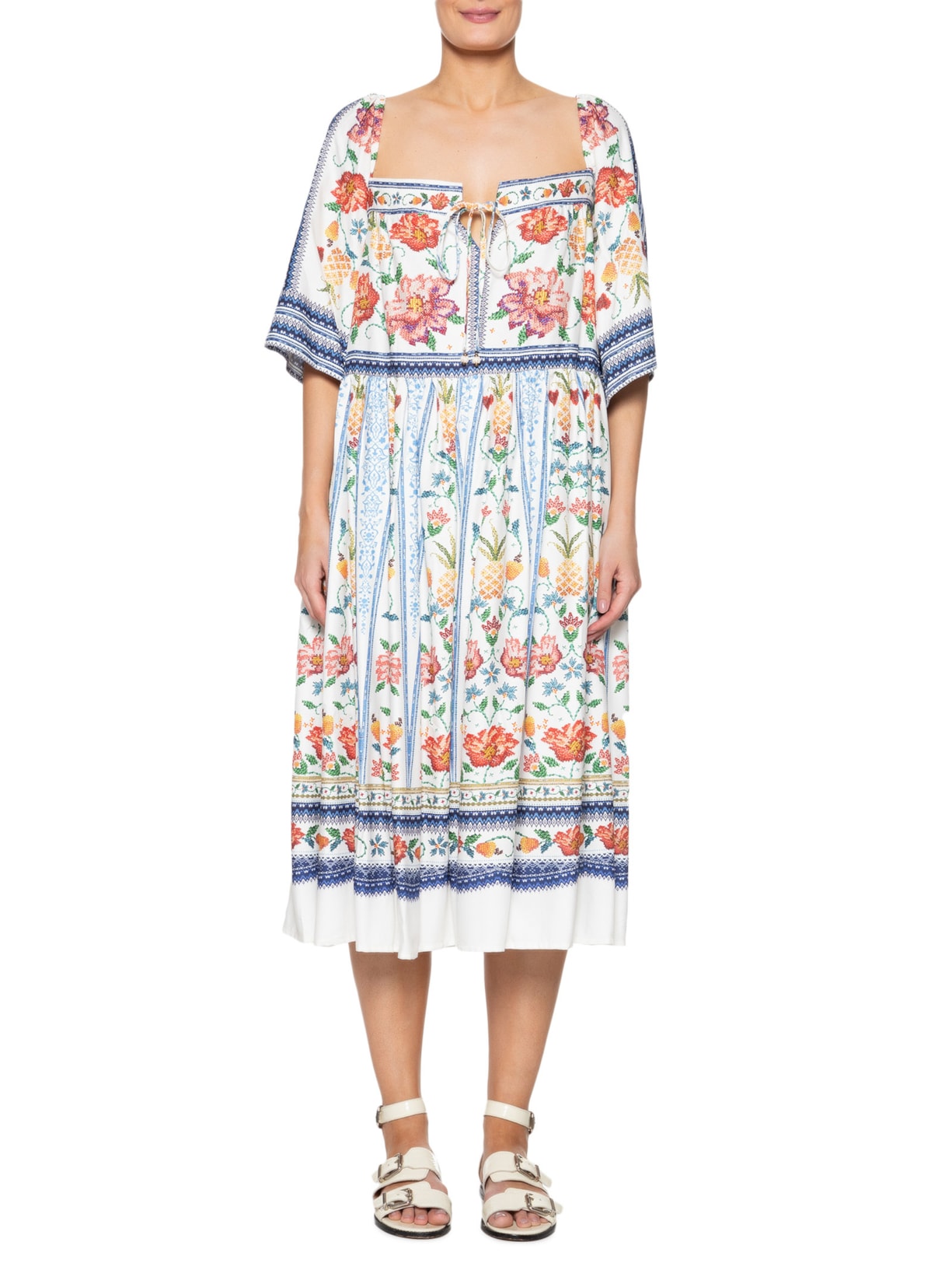Vestido Farm Azira Azul Farm
