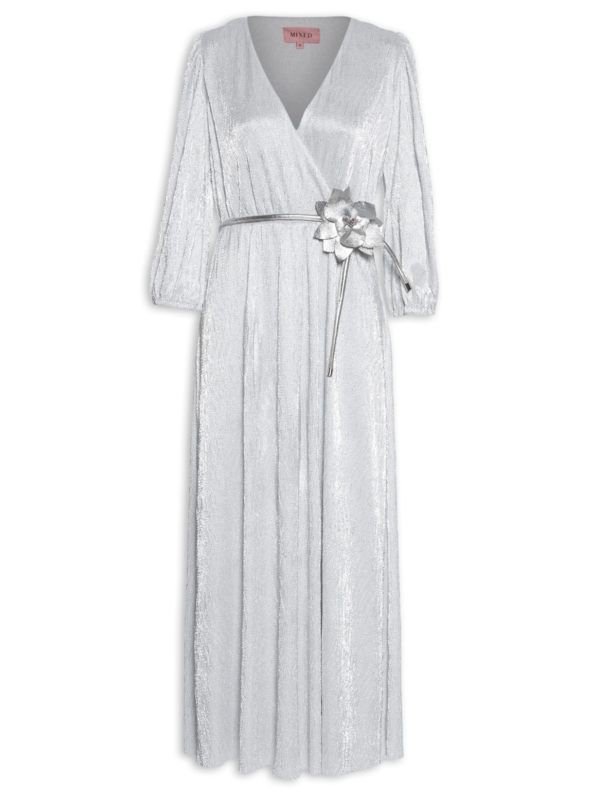 Vestido Felicita Silver - Prata